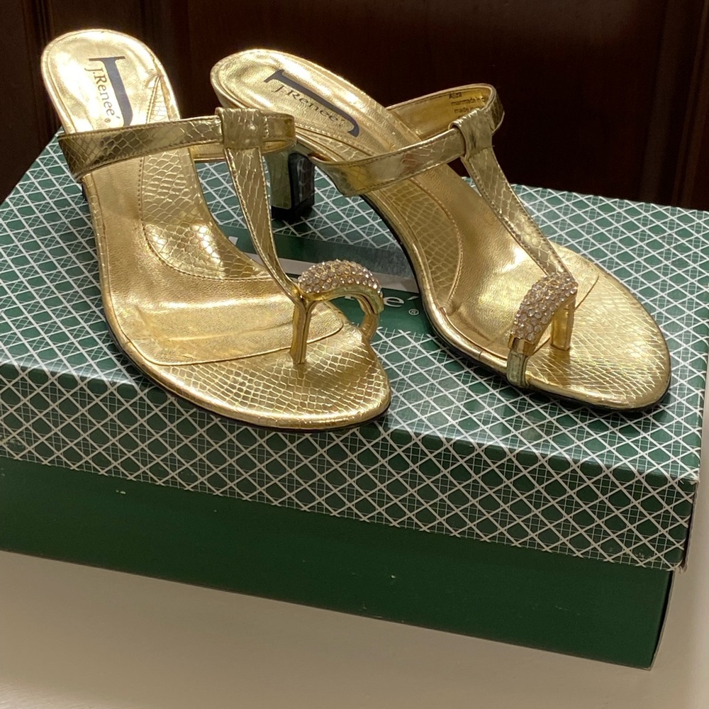 J. Renee Aliza women’s slide sandals, 6.5M.